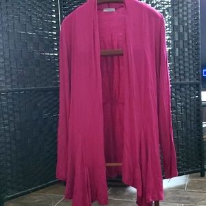 EUC OPEN LONG SLEEVED CARDIGAN SIZE 4X.